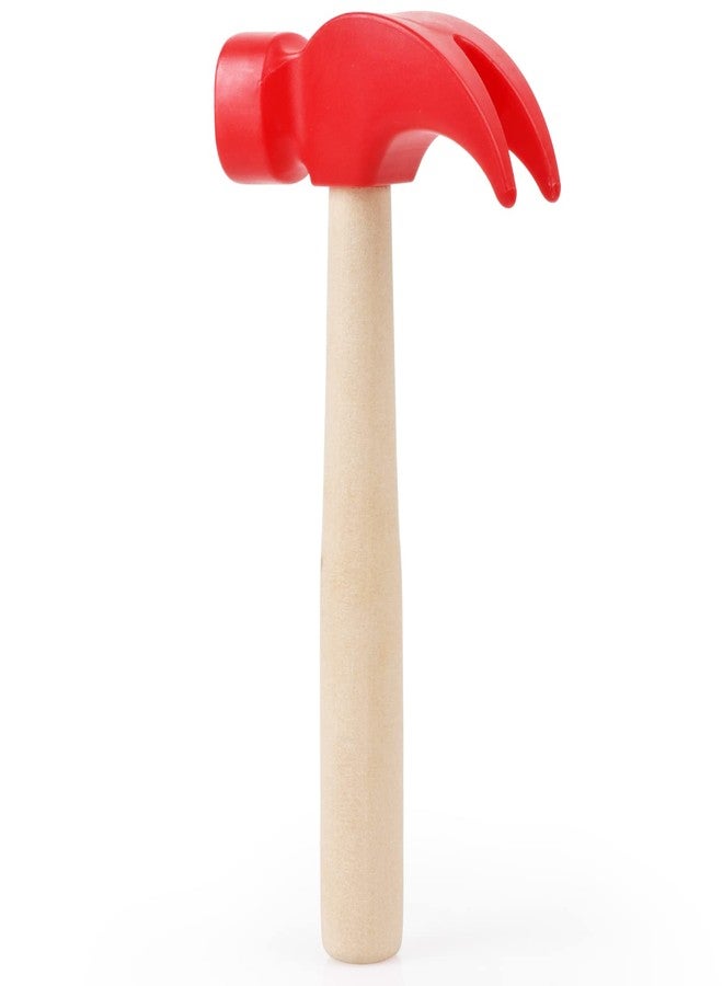 Fowecelt Wooden Hammer Toys Simulation Hammers Maintenance Tools Educational Toys for Kids Birthday Party Games Supplies - Image 3