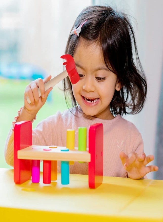 Fowecelt Wooden Hammer Toys Simulation Hammers Maintenance Tools Educational Toys for Kids Birthday Party Games Supplies - Image 5