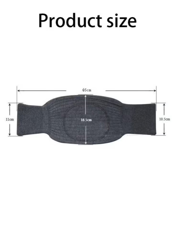 Unisex Winter Warm Thicken Cashmere Wool Knee Brace Support Pads Leg Warmers Thin Knee Sleeves for Men and Women Sports and Daily Wear (Dark Grey) - Image 4