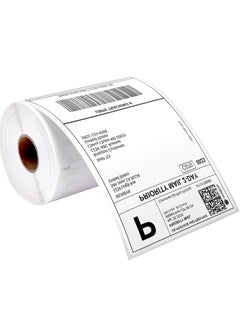 2 Rolls 350 Labels Direct Thermal Labels Roll 4'' x 6'',  Direct Thermal Shipping Labels White Mailing Thermal Paper Rolls Barcode Labels, 10cm×15cm