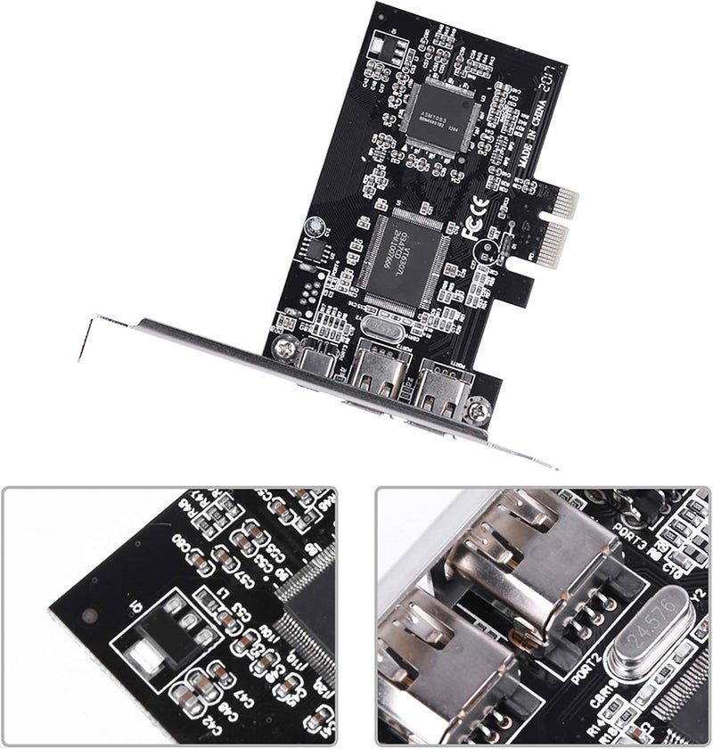 تعمل مع أنواع مختلفة من أجهزة FireWire 800 (1394b) و 1394a، مثل الأقراص الصلبة المحمولة وكاميرات الفيديو والكاميرات الرقمية ومحركات الأقراص CD-RW/DVD-ROM وأجهزة الصوت/الفيديو الأخرى. - Image 4