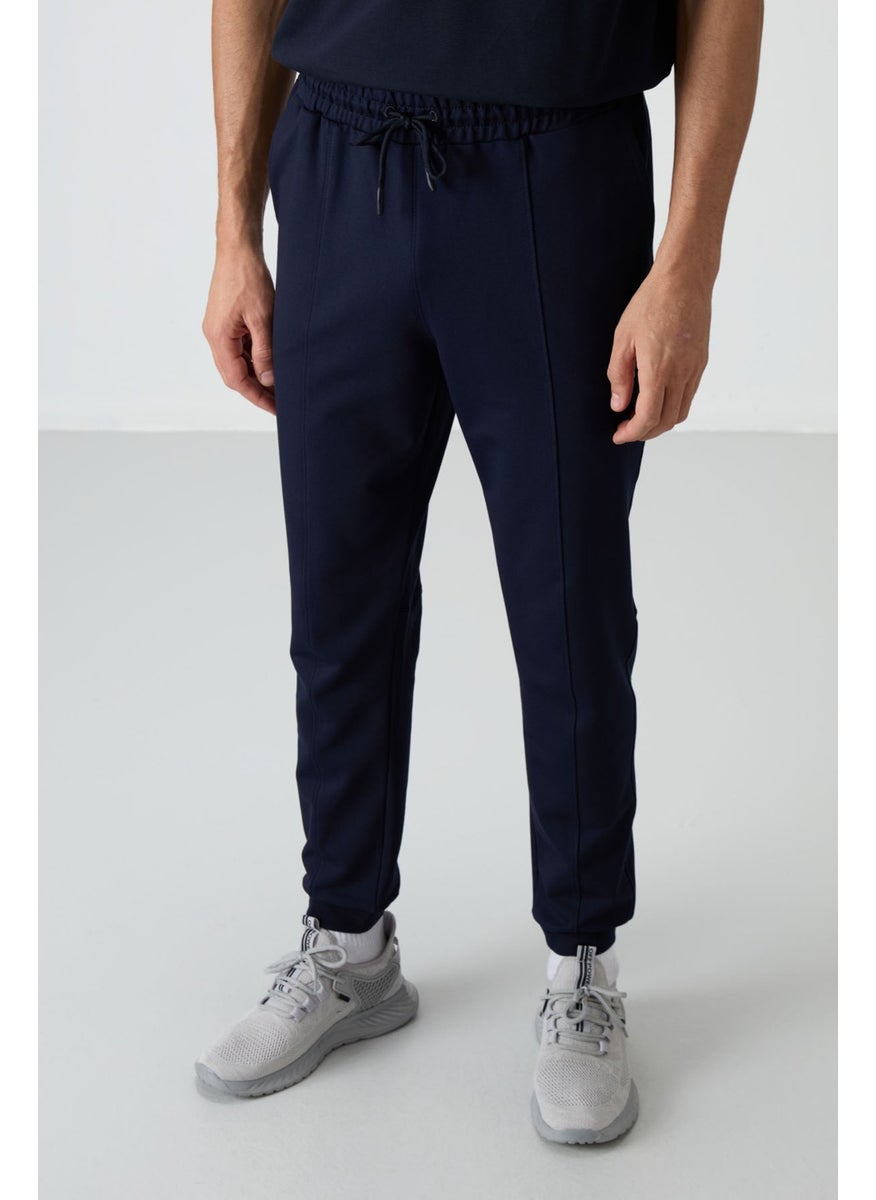 Tommy Life Indigo Cotton Soft Texture Comfort Fit Embroidered Men's Jogger - 82123  - Image 1