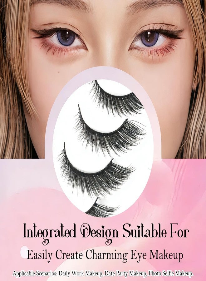 TecoKart® 14-Pair Natural Cat-Eye False Eyelashes for Women - Lightweight, Comfortable & Easy to Apply | Cat-Eye Effect | Feather-Light | All-Day Comfort | Simple Application | 14-Pair Value - Image 3