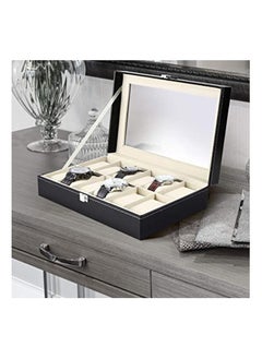 ماركة غير محددة صندوق عرض الساعات وتنظيمها 10 خانه  - Image 4