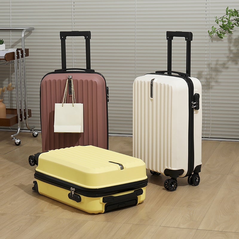 18-inch Spinner Suitcase with Combination Lock and Zipper - Image 1