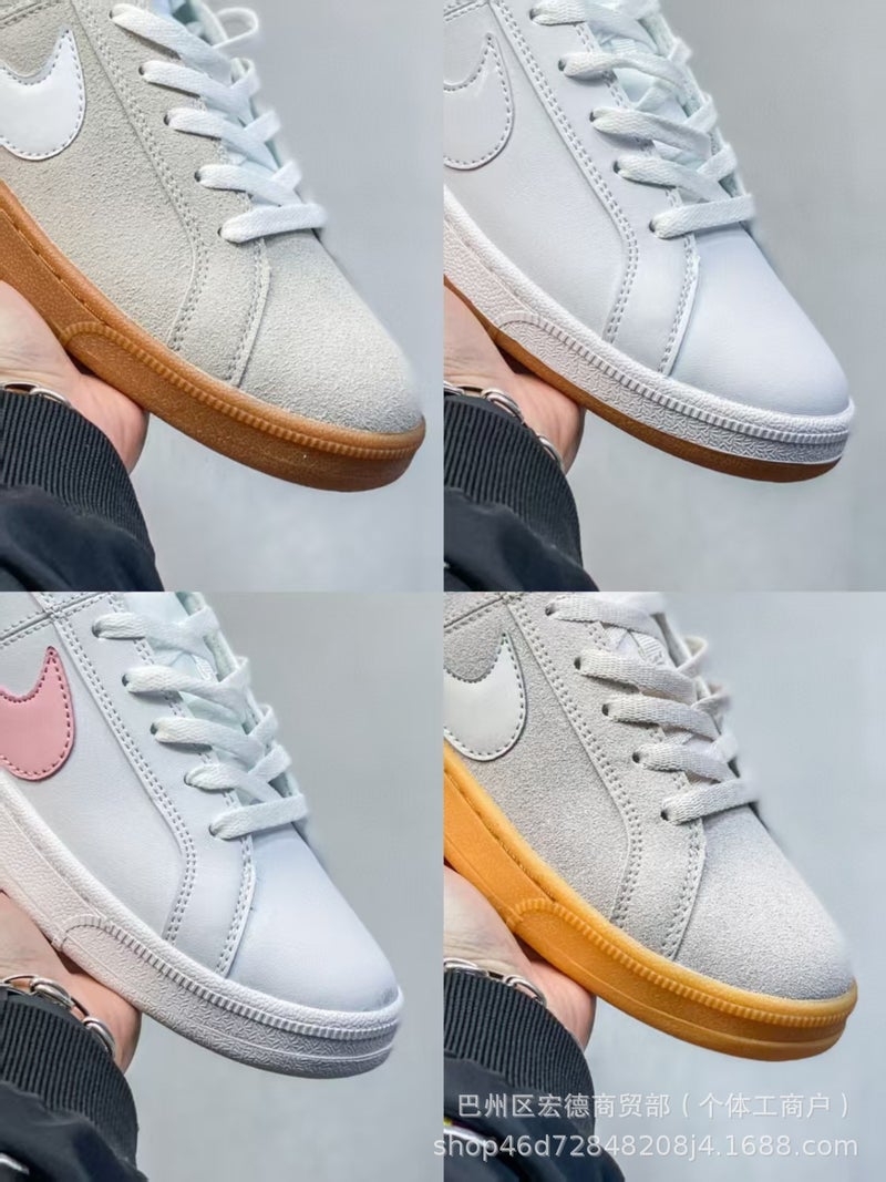 Company-Level Court Royale Fashionable, Comfortable, Wear-Resistant, Casual, Cushioning, Sports, Small White Shoes - Image 2