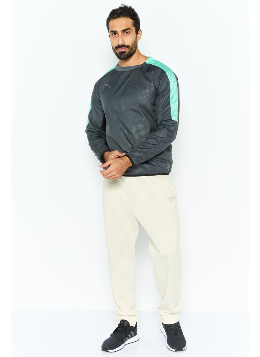 PUMA Men Sportwear Fit Long Sleeves Training Sweatshirt, Grey  - Image 2