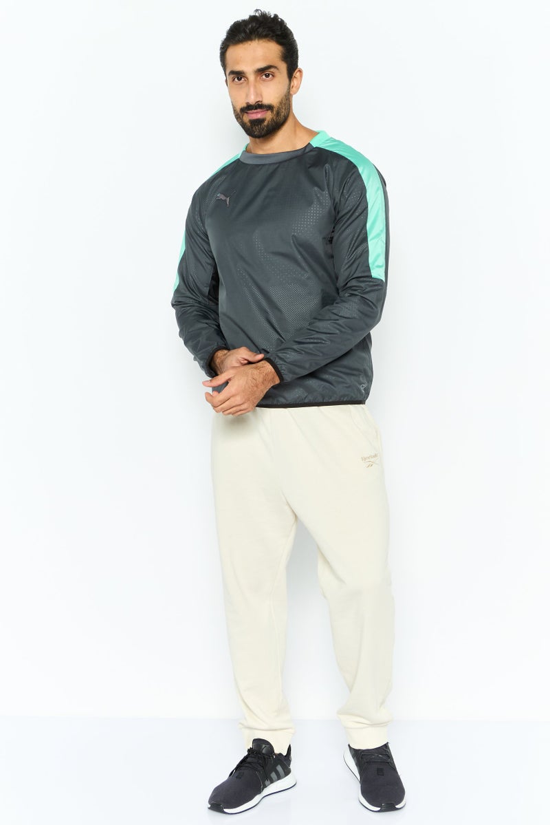 PUMA Men Sportwear Fit Long Sleeves Training Sweatshirt, Grey - Image 2