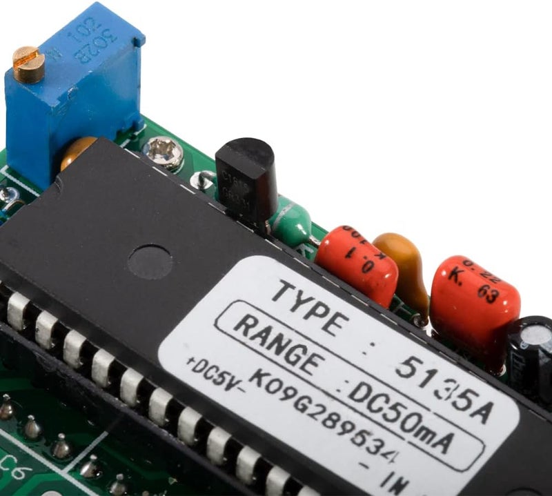 Cloudray 50mA Ammeter DC 0-50mA Analog Amp Panel Meter Current Tester Hua 85C1 (50mA (LED)) - Image 2