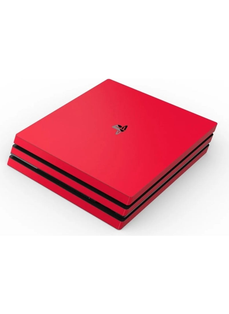 Playstation 4 Pro Case Solid Colors Full Sticker Covering