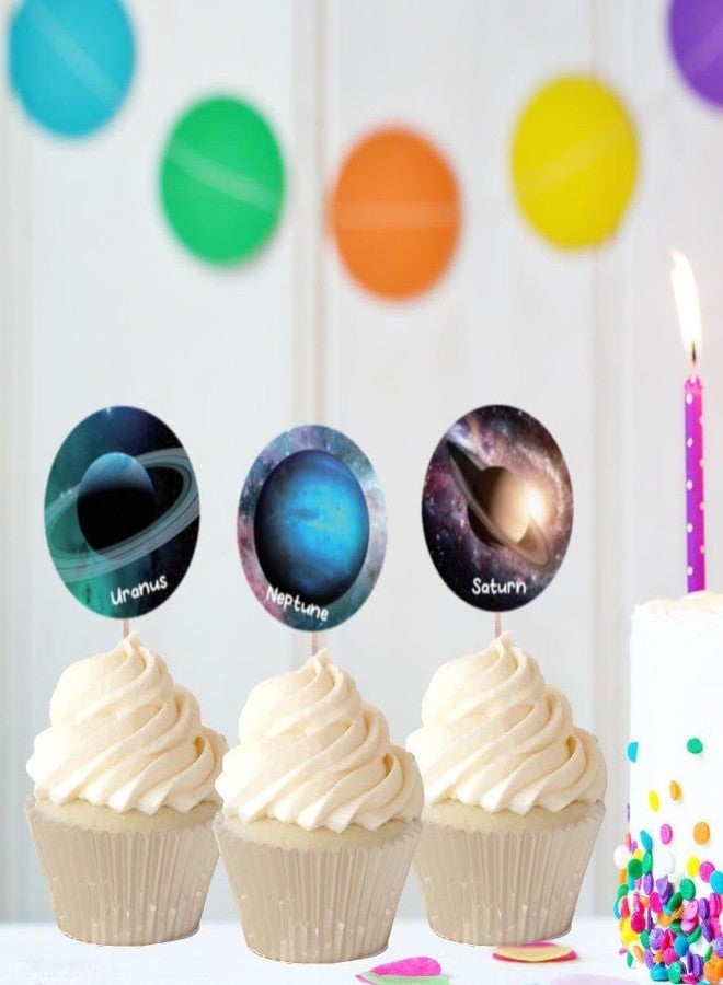 Hohamn 600Pcs Planet Solar System Stickers Roll for Kids 1.5 Inch Round Space Stickers for Boys Girls Solar System Party Favors Gifts Decoration Teachers Student Classroom Reward - Image 4