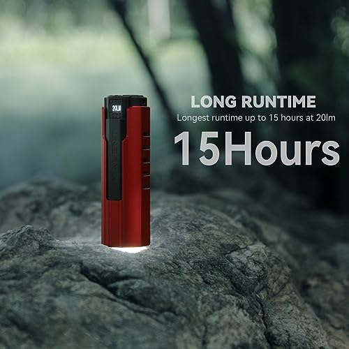 IMALENT LD70 Pocket EDC Flashlight, 4000 Lumens Compact Bright Powerful Flashlights with CREE XHP70.2 LED, Rechargeable Handheld Torch for Camping and Hiking (Red) - Image 5