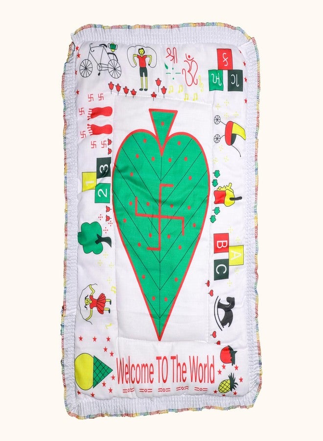 RUDRA CREATION Baby Cotton Chhathi Puja Godadi, Best for New Born Baby Pure Cotton Godadi Pack of 01 - Image 1