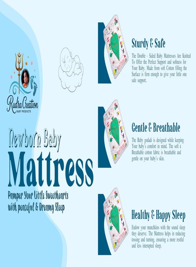 RUDRA CREATION Baby Cotton Chhathi Puja Godadi, Best for New Born Baby Pure Cotton Godadi Pack of 01 - Image 3