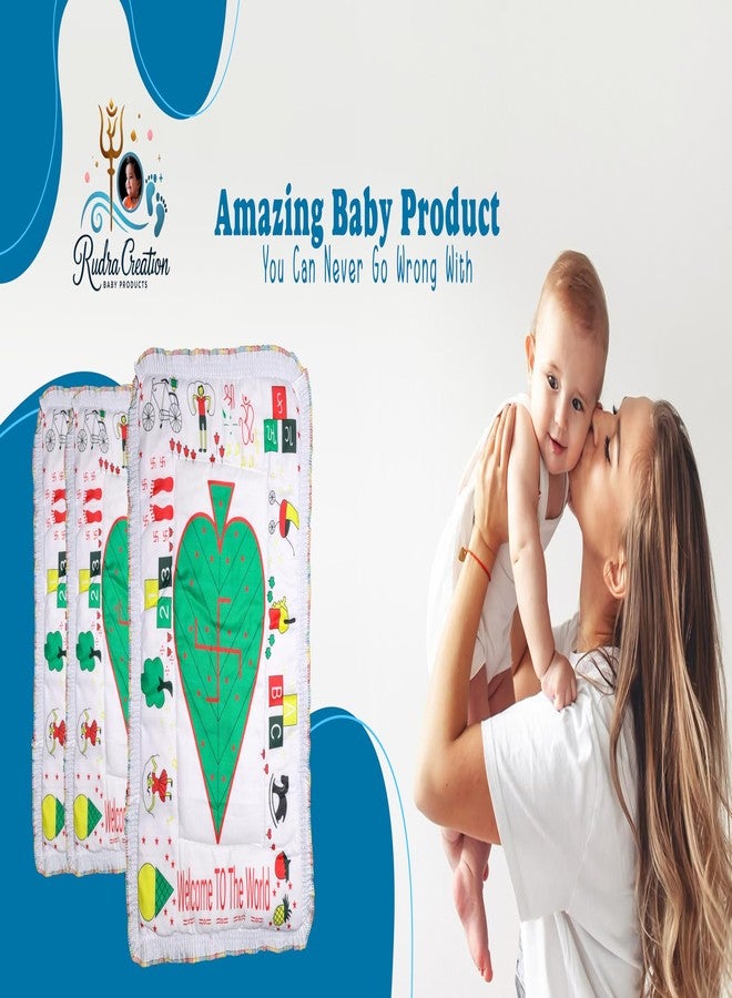 RUDRA CREATION Baby Cotton Chhathi Puja Godadi, Best for New Born Baby Pure Cotton Godadi Pack of 01 - Image 2