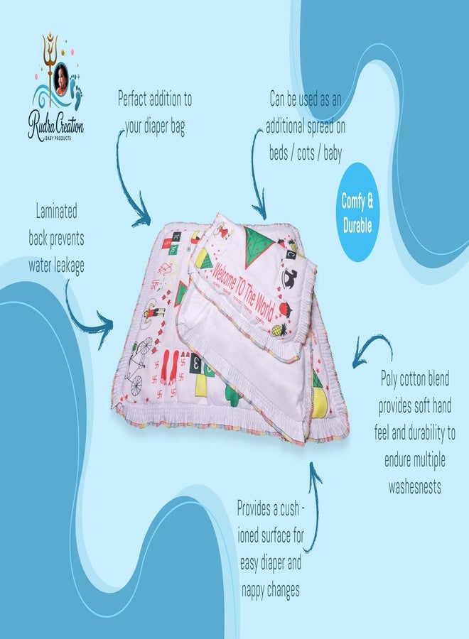 RUDRA CREATION Baby Cotton Chhathi Puja Godadi, Best for New Born Baby Pure Cotton Godadi Pack of 01 - Image 5