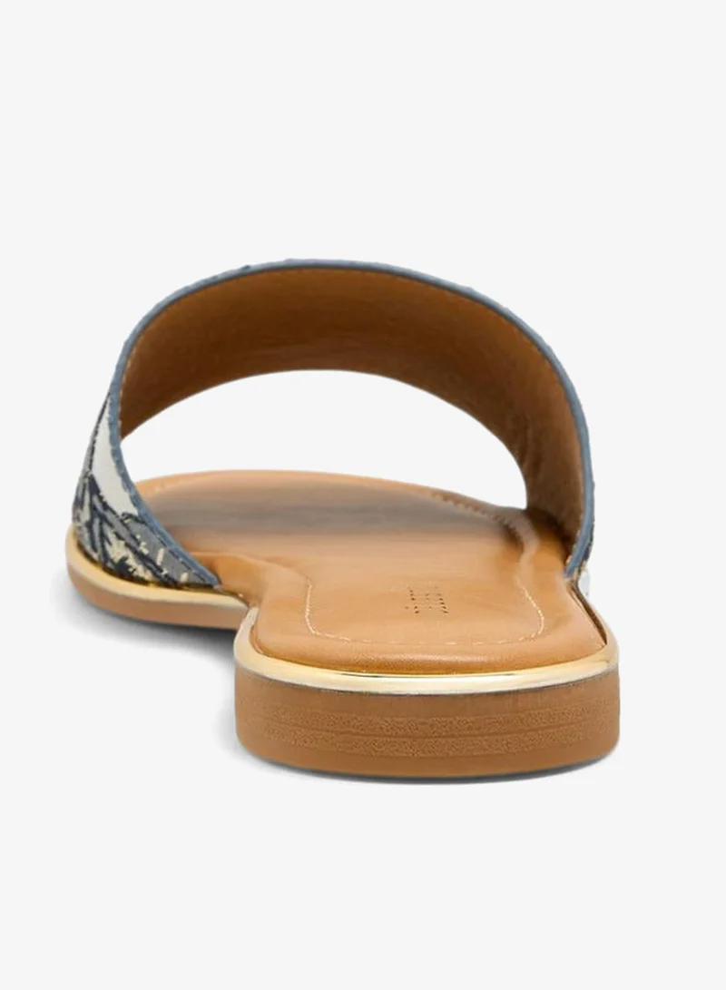 Celeste BLUE Women Slip-On Sandals for Women | Best Price UAE