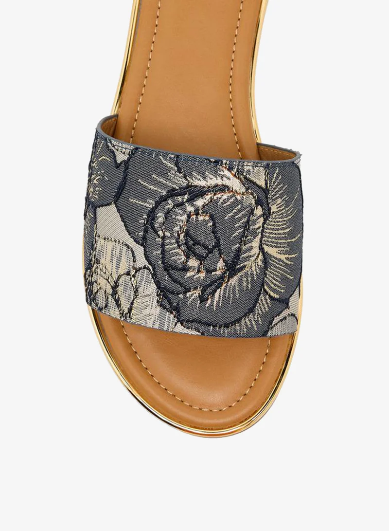 Celeste BLUE Women Slip-On Sandals for Women | Best Price UAE