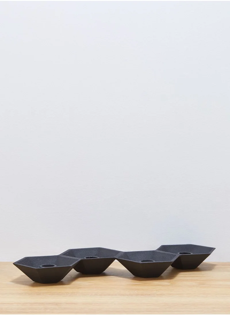present time Multiple Hexagon Candle Holder