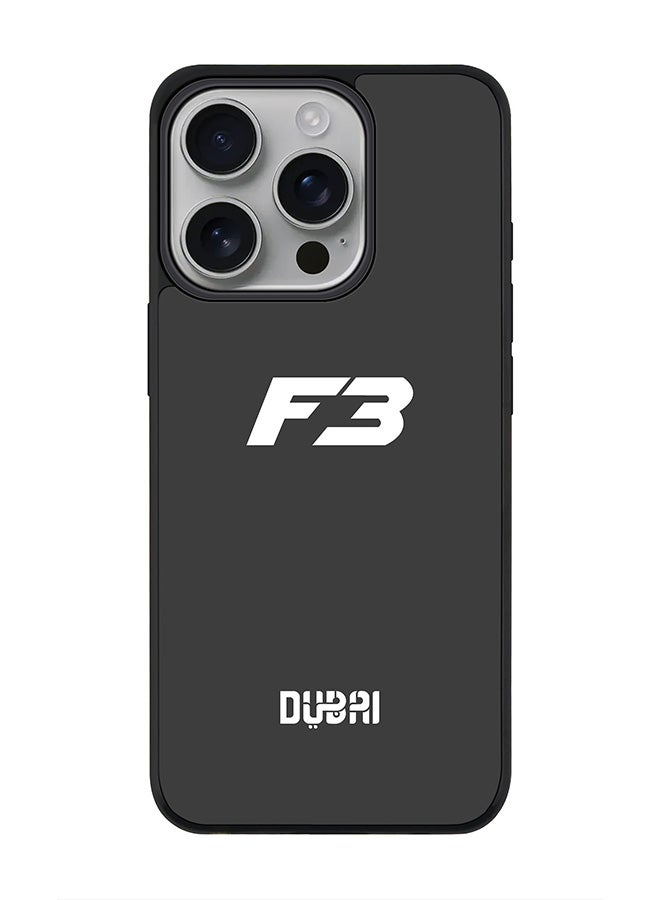 Stylizedd For iPhone 16 Pro Case [Compatible with MagSafe] Slim Magnetic cover Phone Case iPhone 16 Pro - Faz3 Dubai Grey - Image 1
