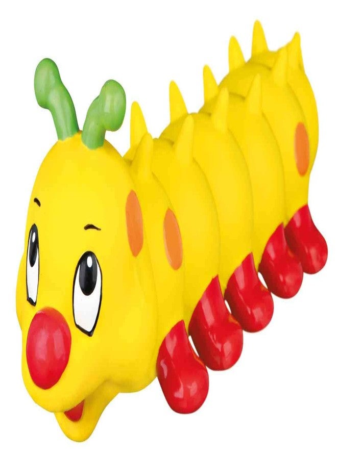 Trixie Caterpillar Toy Latex with Motifs for Dogs (26 cm, Assorted Colour)