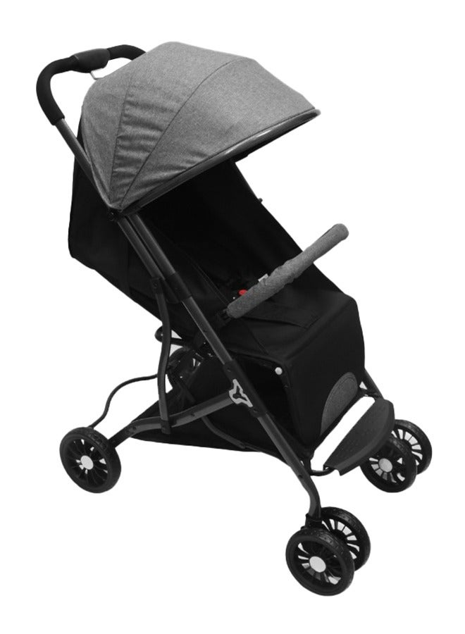 turtees Portable  Shock Absorbing Foldable Pram Baby Single Stroller Sit And Lie Down - Image 1