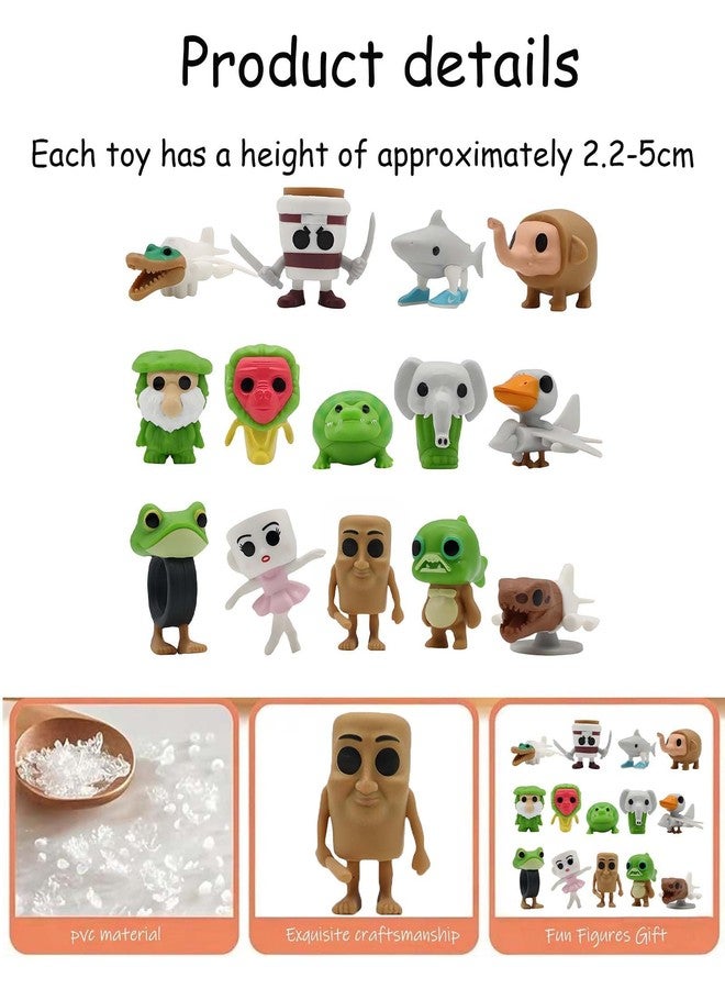 CartHome مجموعة كارت هوم المكونة من 14 قطعة من شخصيات ترالاليرو ترالالا، برينروت، تونغ تونغ تونغ ساهور، ألعاب شخصيات كرتونية للعب في المنزل والمكتب، متعة للأطفال وهدايا رائعة للمتحمسين - Image 2