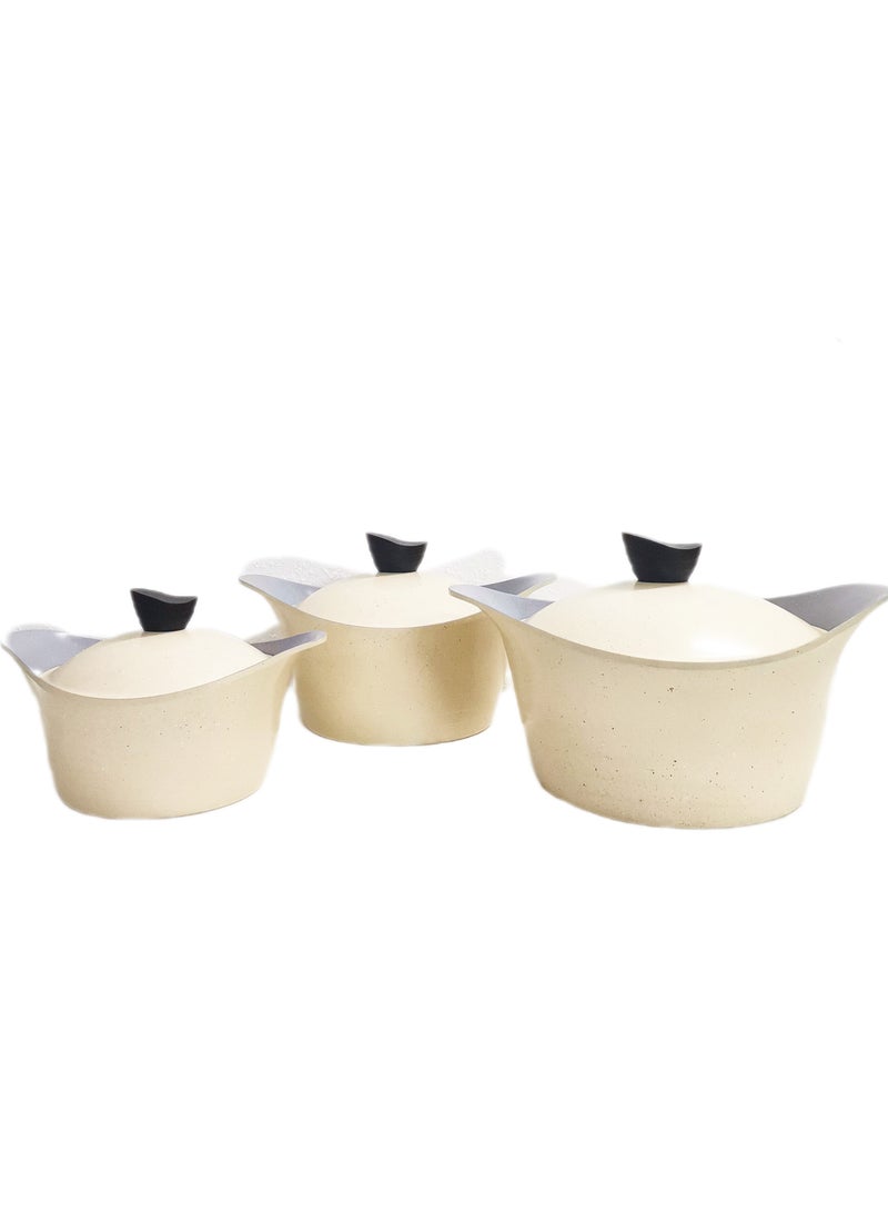 Badraig A set of 23-piece granite pots  - Image 2