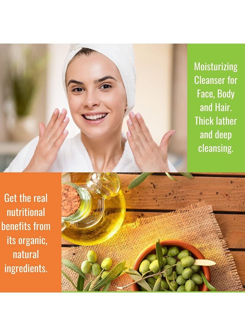 Generic Handmade 100% Pure Natural and Vegan Moisturizing Olive Oil Nabulsi Bar Soap For Bath, Body, Face, Hands and Hair  - Image 3