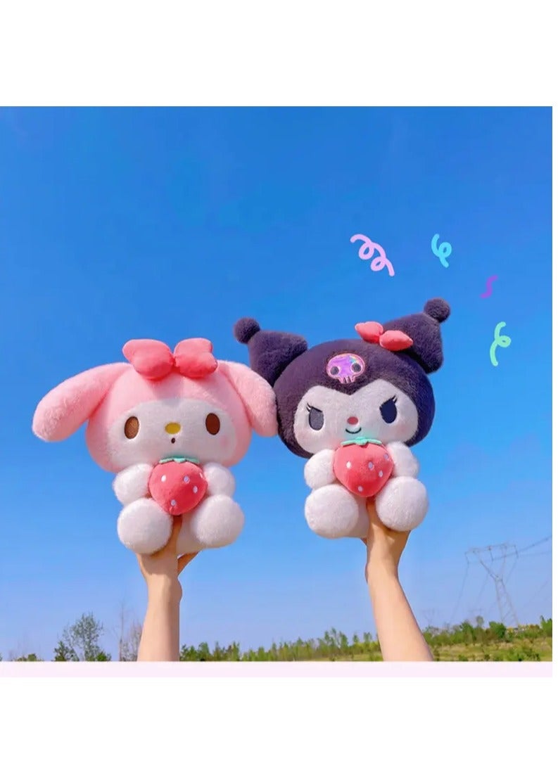 2 Pieces Kuromi And Kitty Stuffed Dolls, Beautiful Gifts For Children, Boys And Girls, Size 30 Cm - Image 2