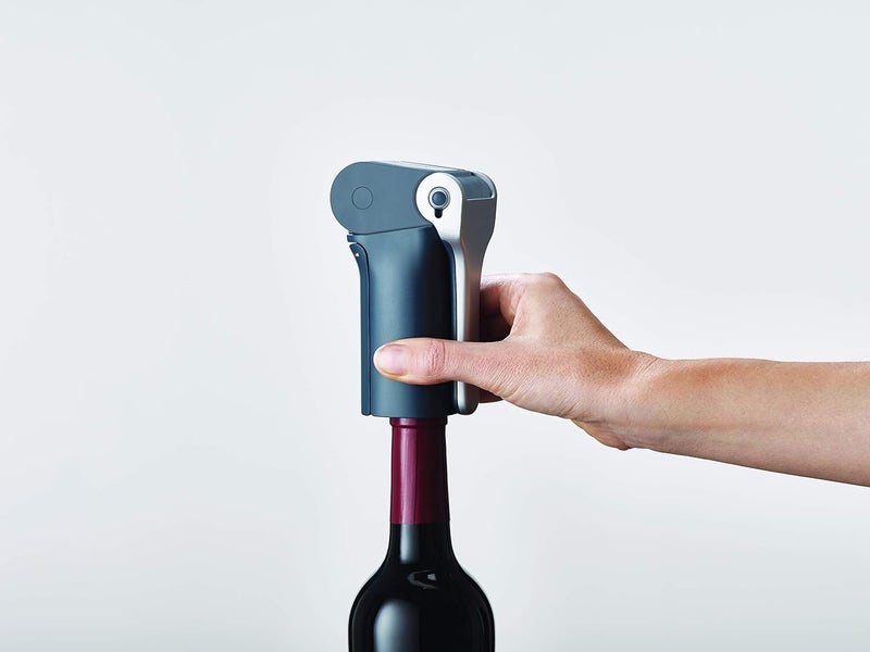 Joseph Joseph Joseph Joseph Bar Wise Compact Lever Corkscrew Blue  - Image 3