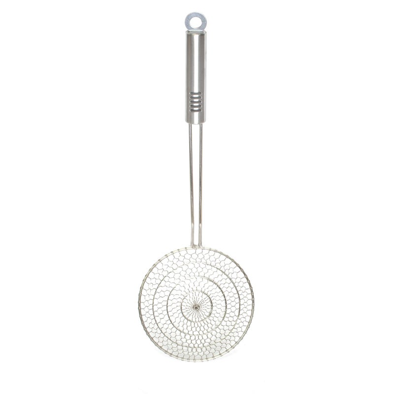 Helen's Asian Kitchen Helens Asian Kitchen Spider Strainer All Stainless Steel 5Inch Strainer Basket With 1025Inch Handle