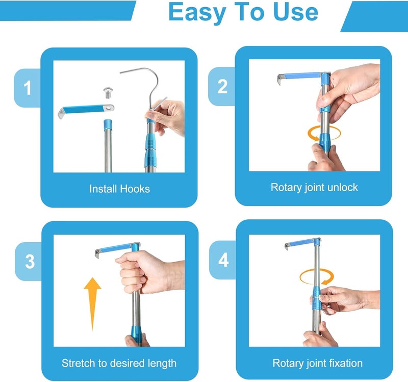 Rtshuok أداة استرجاع الحمولة Rtshuok - زرقاء - Image 5