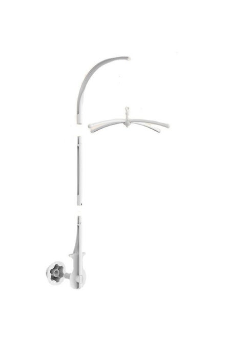 A1 Baby Bed Bell Toy Stand 3-node 66cm Universal Version Mechanical Music Rocking Cradle Bell Swing Wind Chime-Color:Bracket 3 Section + Cross