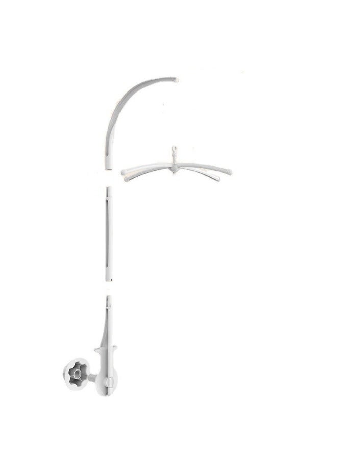 A1 Baby Bed Bell Toy Stand 3-node 66cm Universal Version Mechanical Music Rocking Cradle Bell Swing Wind Chime-Color:Bracket 3 Section + Cross  - Image 1