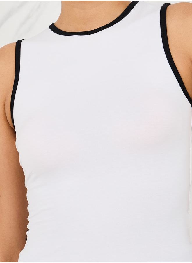 Styli - Fitted Contrast Trim Tank - Image 1