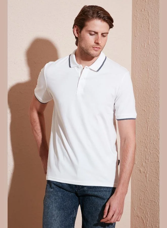 Buratti Buratti Cotton Regular Fit Polo Neck T Shirt Men's Polo Neck T Shirt 5902063