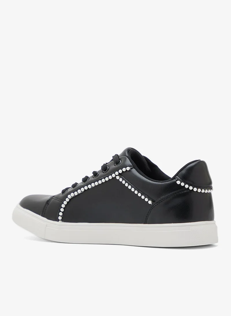 Ginger Pearl Detail Sneakers