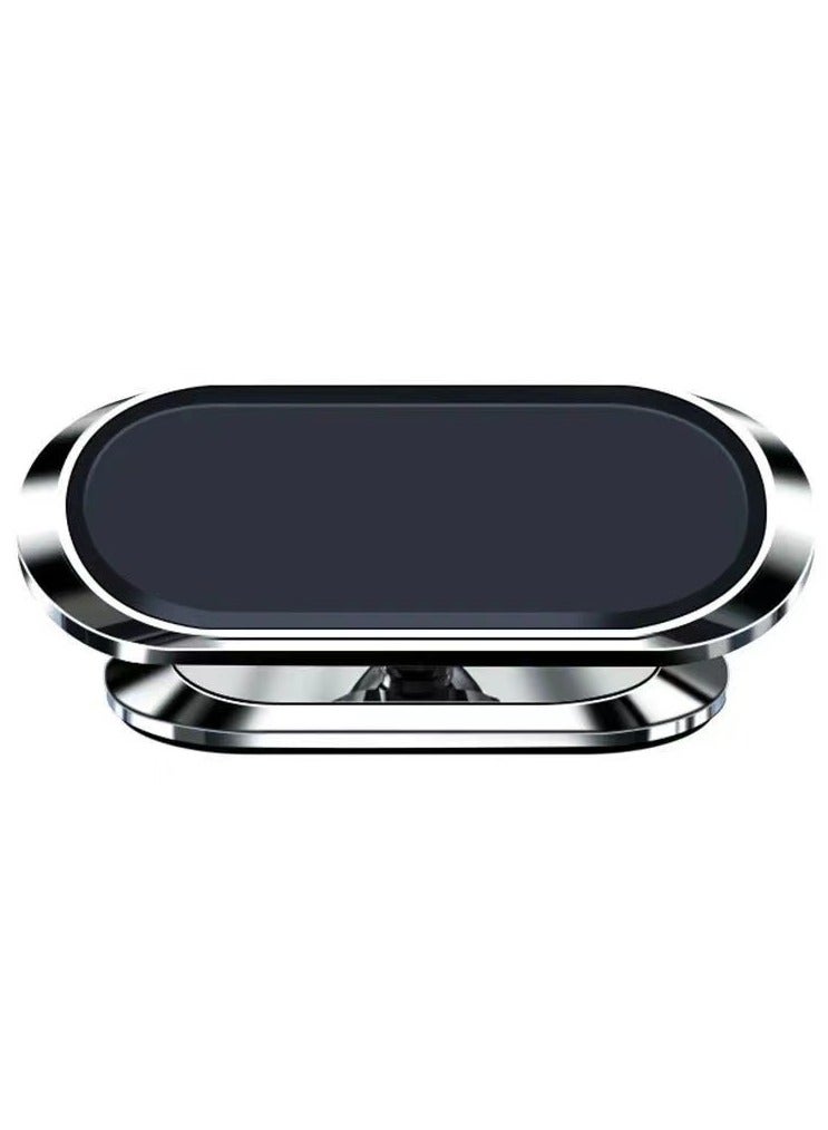 مرفق هاتف لسيارة مغناطيسي، حامل هاتف سيارة بمغناطيس قوي، رفعة سيارة قابلة للتعديل ب360 درجة، حامل داشبورد универсالى، مناسب لأيفون، سامسونج وجميع الهواتف الذكية، مع مادة لاصقة. - Image 1