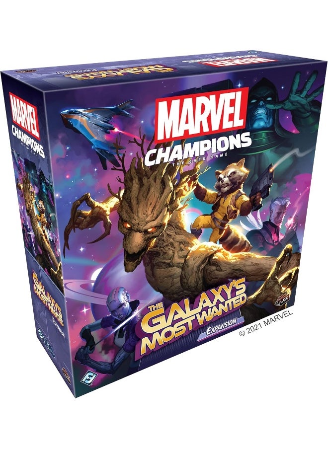 Fantasy Flight Games Marvel Champions The Card Game Galaxy'S Most Wanted Campaign Expansion  - Image 1