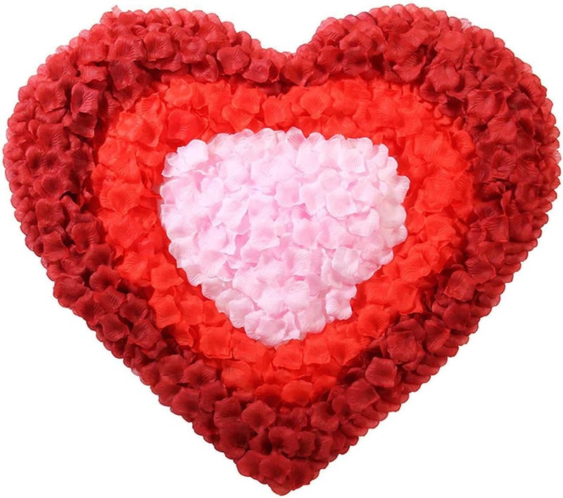CODE FLORIST كود فلوريست 2200 قطعة بتلات ورد حريري لديكورات الزفاف (وردي فاتح) - Image 4