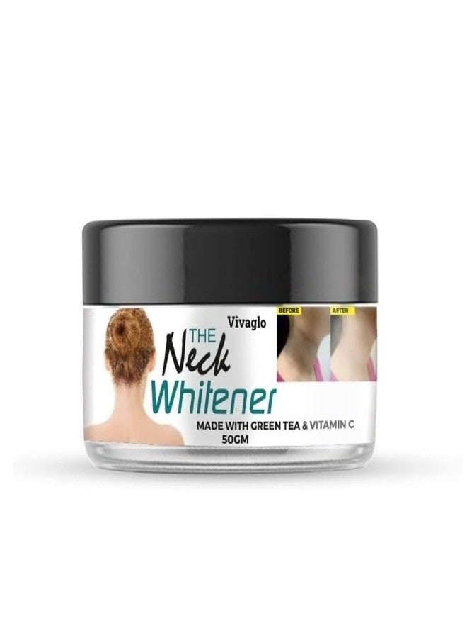 VIVAGLO Neck Whitening & Brightening Cream for Dark Neck, Underarms & Elbows | Moisturizing Skin Tone Corrector Cream for Men & Women | 50g - Image 1