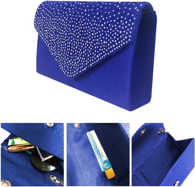Groupcow New Ladies Evening Handbags Bridal Wedding Bag Handbag - Image 3