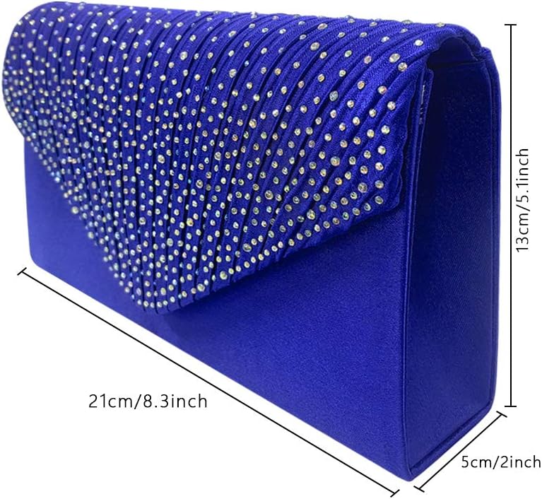 Groupcow New Ladies Evening Handbags Bridal Wedding Bag Handbag - Image 2