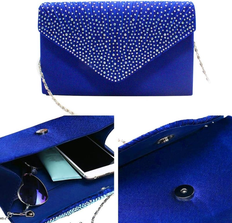 Groupcow New Ladies Evening Handbags Bridal Wedding Bag Handbag - Image 5