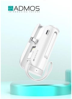 Admos ADMOS 5000mah Dual Lightning Type-C Power Bank  - Image 1