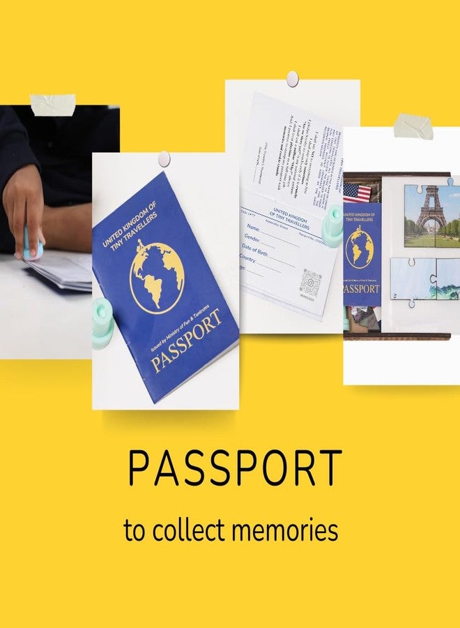 نومادو  لعبة تركيب الصور المغناطيسية من نومادو للأطفال من عمر 4 سنوات فما فوق | لوحة رسم، جواز سفر وطابع لعب | ألعاب ذاكرة | علم الخرائط | لعبة مواهب | وجهات عالمية، حيوانات وطنية، وأطعمة شهيرة - Image 5