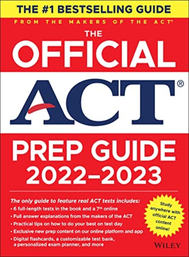 Official ACT Prep Guide 2022-2023, (Book + Onl ine Course)