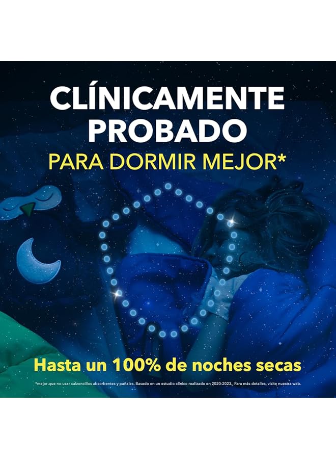 HUGGIES Drynites Pajama Pants 4 7 Years Bed Wetting Diaper Girls 17 30 Kg Value Pack 16 Pants (Pack Of 2) - Image 4