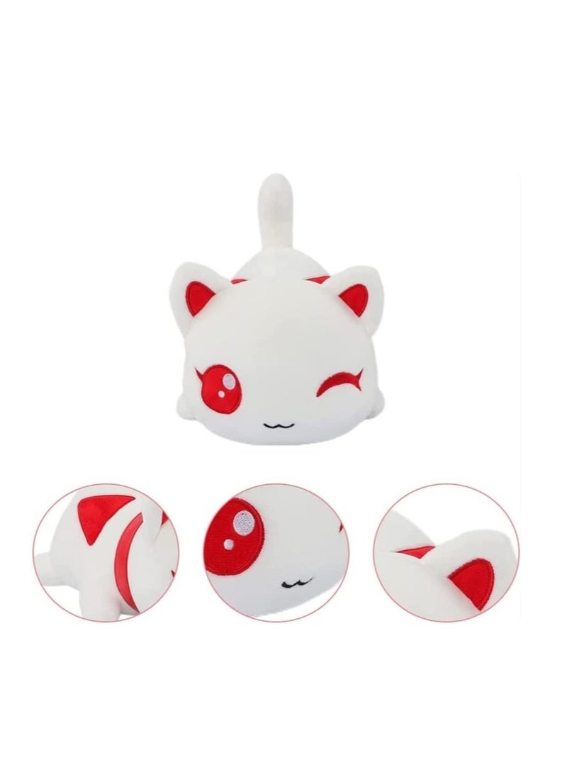 Cute Cat Food Plush Plushies Cat Mee Meow Cute Anime Cartoon Cat Stuffed Animal Meemeows Cat Plush Figure Toy Plush Pillow Gift for Fans Kids  25cm  - Image 3